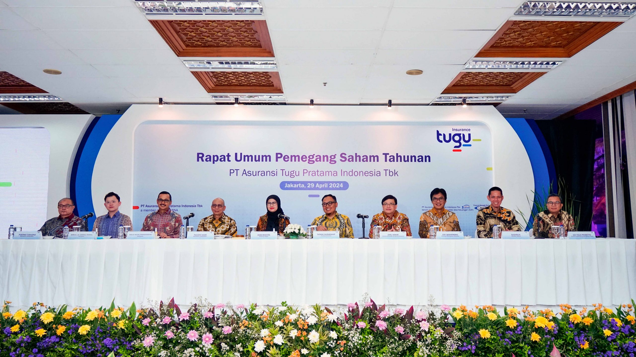 Gelar RUPST, Tugu Insurance Laporkan Kinerja Own Operation dan Konsolidasian Tahun Buku 2023 Bertumbuh Signifikan Gelar RUPST, Tugu Insurance Laporkan Kinerja Own Operation dan Konsolidasian Tahun Buku 2023 Bertumbuh Signifikan